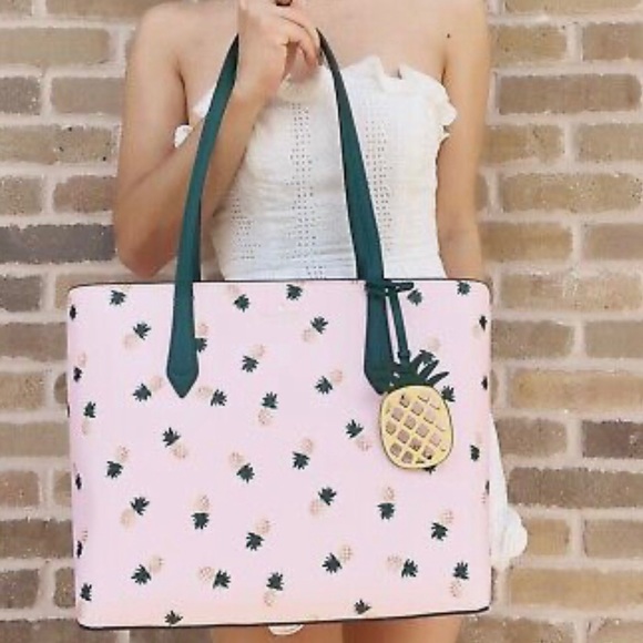 Kate Spade Marlee Pineapple Tote New In Original Packaging - Picture 2 of 16